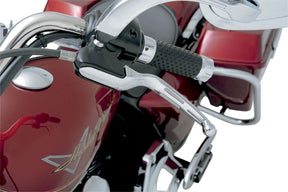 Drag Specialties Lever Set Slotted Wide Blade Chrome Brake & Clutch Custom Control Drag Specialties
