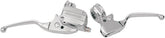 Drag Specialties Handlebar Control Kit W/ 15 Mm Brake Master Cylinder Chrome Brake & Clutch Custom Control Drag Specialties