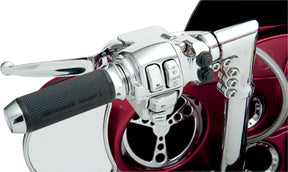 Drag Specialties Handlebar Control Kit W/ 15 Mm Brake Master Cylinder Chrome Brake & Clutch Custom Control Drag Specialties