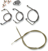La Choppers Cbl Line Kt Mini 08 13 Fl Brake & Clutch Lines La Choppers