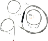 La Choppers Cbl Ln Kt Mini 96 08 Flst Brake & Clutch Lines La Choppers