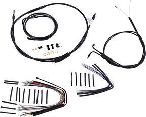 Burly Brand Control Kit 07 10 Fxst18 Apehanger Cable/Line Kits Burly Brand