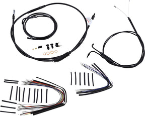 Burly Brand Control Kit 07 10 Fxst18 Apehanger Cable/Line Kits Burly Brand