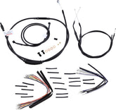 Burly Brand Control Kit98 05 Fxd 16 Apehanger Cable/Line Kits Burly Brand