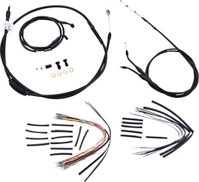 Burly Brand Control Kit 2006 Fxd 16 Apehanger Cable/Line Kits Burly Brand