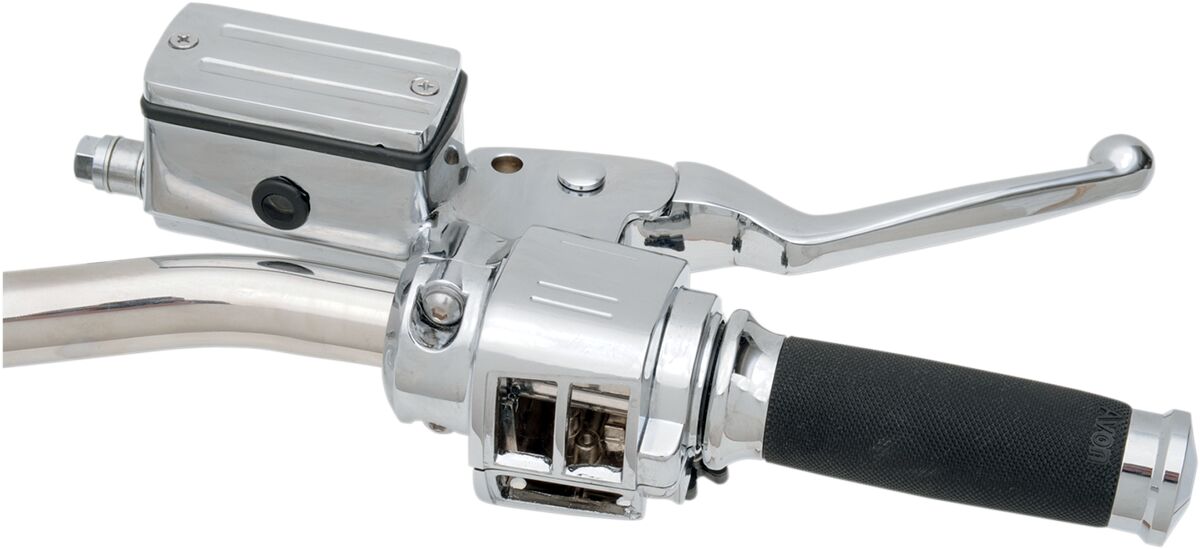 Drag Specialties Handlebar Control Kit W/ 3/4" Brake Master Cylinder Chrome Brake & Clutch Custom Control Drag Specialties