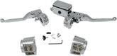 Drag Specialties Handlebar Control Kit W/ 5/8" Brake Master Cylinder Chrome Brake & Clutch Custom Control Drag Specialties