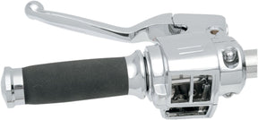 Drag Specialties Handlebar Control Kit W/ 5/8" Brake Master Cylinder Chrome Brake & Clutch Custom Control Drag Specialties