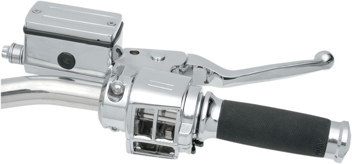 Drag Specialties Handlebar Control Kit W/ 5/8" Brake Master Cylinder Chrome Brake & Clutch Custom Control Drag Specialties