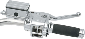 Drag Specialties Handlebar Control Kit W/ 5/8" Brake Master Cylinder Chrome Brake & Clutch Custom Control Drag Specialties