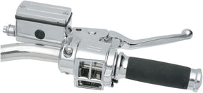 Drag Specialties Handlebar Control Kit W/ 11/16" Brake Master Cylinder Chrome Brake & Clutch Custom Control Drag Specialties