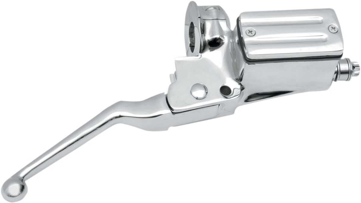 Drag Specialties Handlebar Master Cylinder 5/8" Bore Chrome Front Brake Lever Drag Specialties