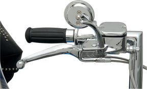 Drag Specialties Handlebar Control Kit W/ 9/16" Brake Master Cylinder W/O Switches Chrome Brake & Clutch Custom Control Drag Specialties