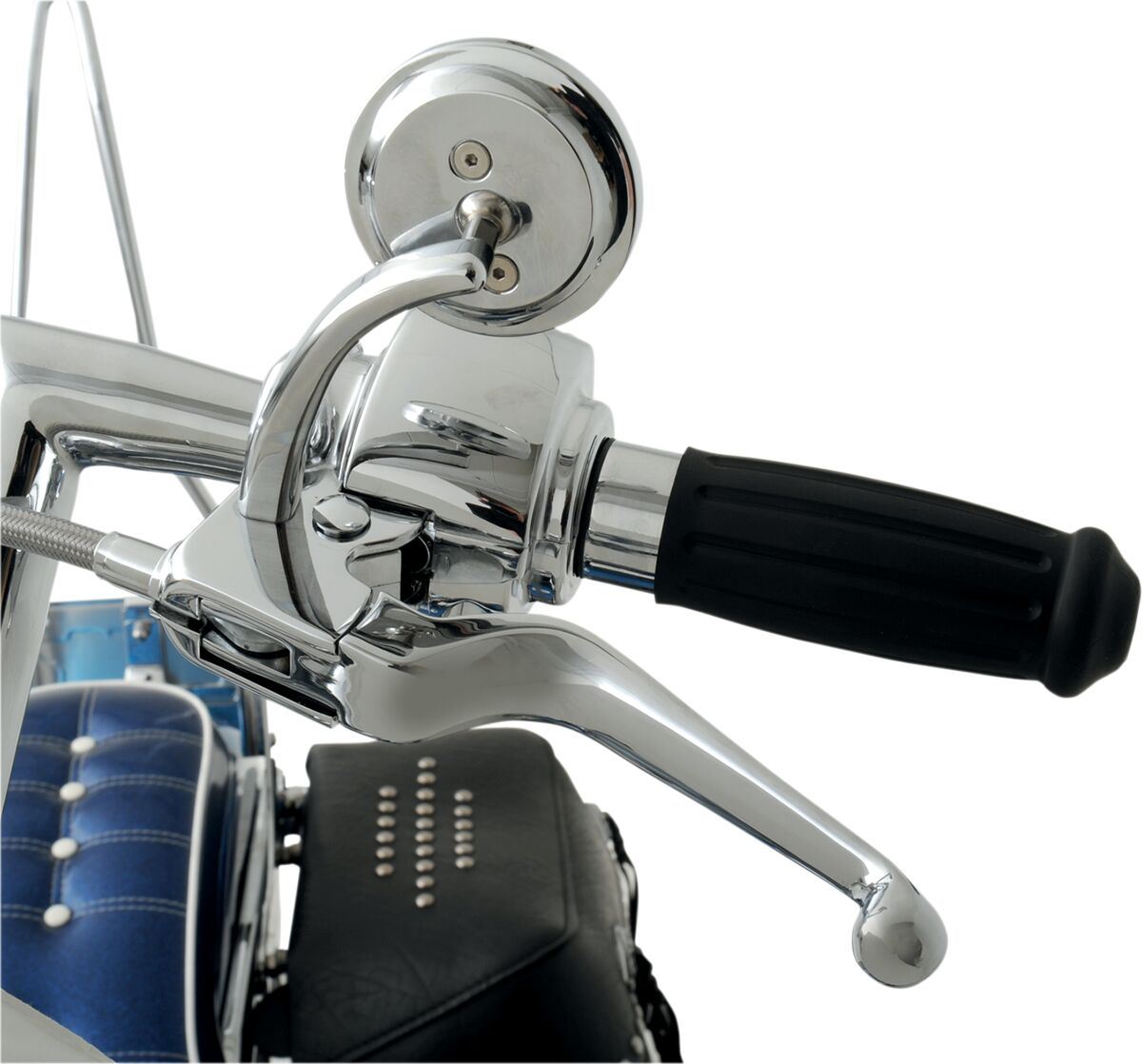 Drag Specialties Handlebar Control Kit W/ 9/16" Brake Master Cylinder W/O Switches Chrome Brake & Clutch Custom Control Drag Specialties