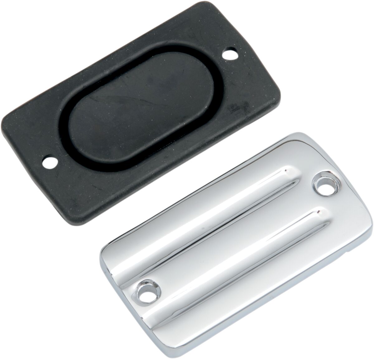 Drag Specialties Brake Master Cylinder Cover Chrome Front Brake Lever Drag Specialties
