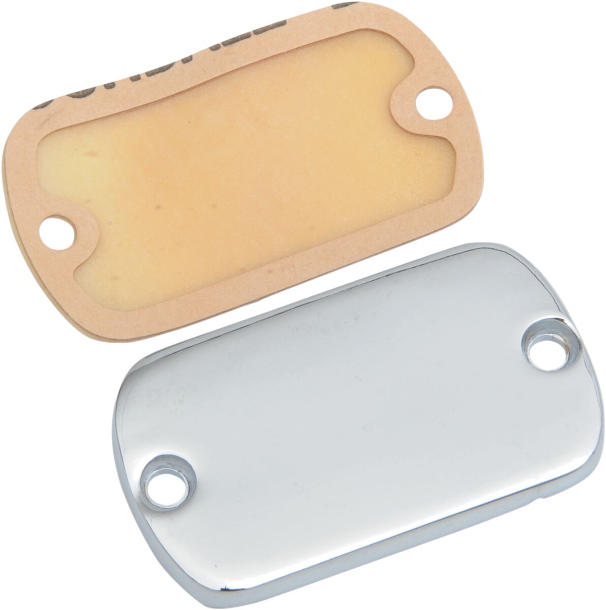 Drag Specialties Brake Master Cylinder Cover Plain Chrome Front Brake Lever Drag Specialties