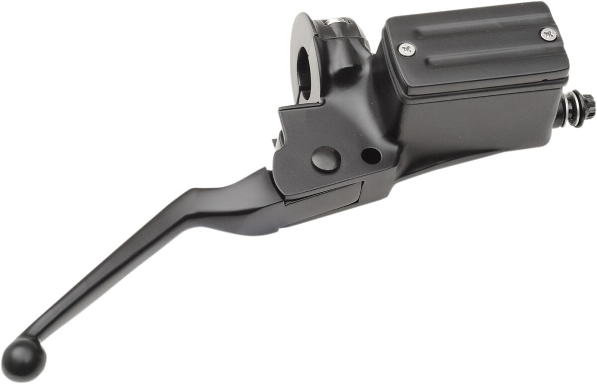 Drag Specialties Handlebar Master Cylinder 11/16" Bore Black Front Brake Lever Drag Specialties