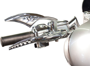Paul Yaffe Bagger Nation Levers Racing Chrome Brake & Clutch Custom Control Paul Yaffe Bagger Nation