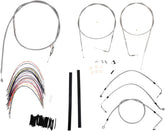 Burly Brand Control Ss 02 Flh Woc 18 Apehanger Cable/Line Kits Burly Brand