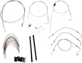 Burly Brand Control Ss 02 Flh Wc 18 Apehanger Cable/Line Kits Burly Brand