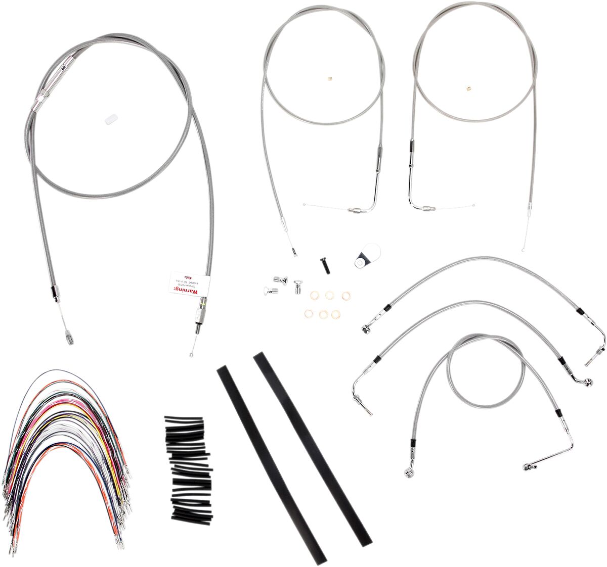 Burly Brand Control Ss 07 Flh Woc 16 Apehanger Cable/Line Kits Burly Brand