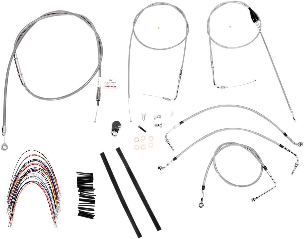Burly Brand Control Ss 07 Flh Wc 14 Apehanger Cable/Line Kits Burly Brand