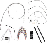 Burly Brand Control Kit Ss 08 Flh 18 Brake & Clutch Lines Burly Brand