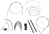 Burly Brand Control Ss 08 Flh Abs 16 Apehanger Cable/Line Kits Burly Brand