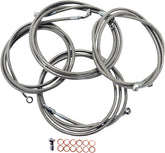 La Choppers Cabl Ktss15 1714 16 Flabs Brake & Clutch Lines La Choppers