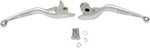 Drag Specialties Slotted Wide Blade Levers Chrome Brake & Clutch Custom Control Drag Specialties