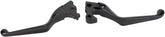 Drag Specialties Matte Black Slotted Wide Blade Lever Set Brake & Clutch Custom Control Drag Specialties