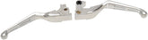Drag Specialties Chrome Slotted Wide Blade Lever Set Brake & Clutch Custom Control Drag Specialties