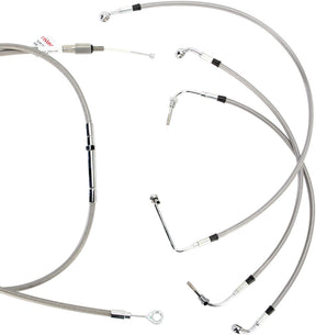 Burly Brand Control Ss 08 13 Flh 13 Apehanger Cable/Line Kits Burly Brand