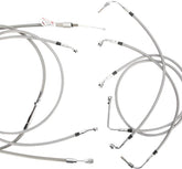 Burly Brand Contr Ss 08 13 Flh Abs15 Apehanger Cable/Line Kits Burly Brand