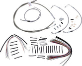 Burly Brand Control Ss 08 13 Flh 15 Apehanger Cable/Line Kits Burly Brand