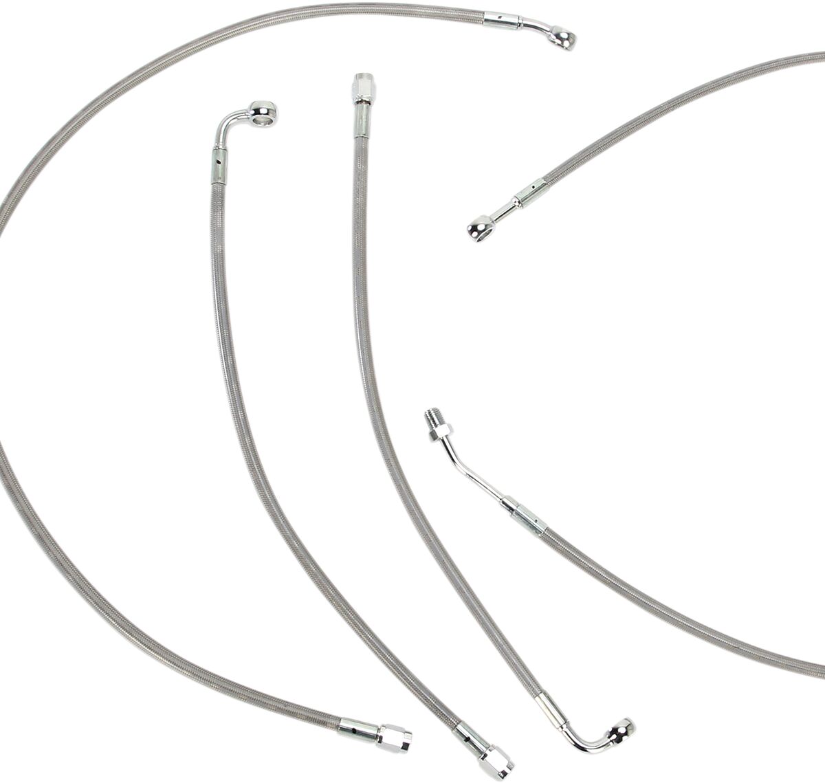 Burly Brand Control Ss 14 16 Flh 15 Apehanger Cable/Line Kits Burly Brand