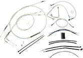 Magnum Shielding Control Cable Kit Softail Sterling Chromite® Ii Nature Brake & Clutch Lines Magnum Shielding