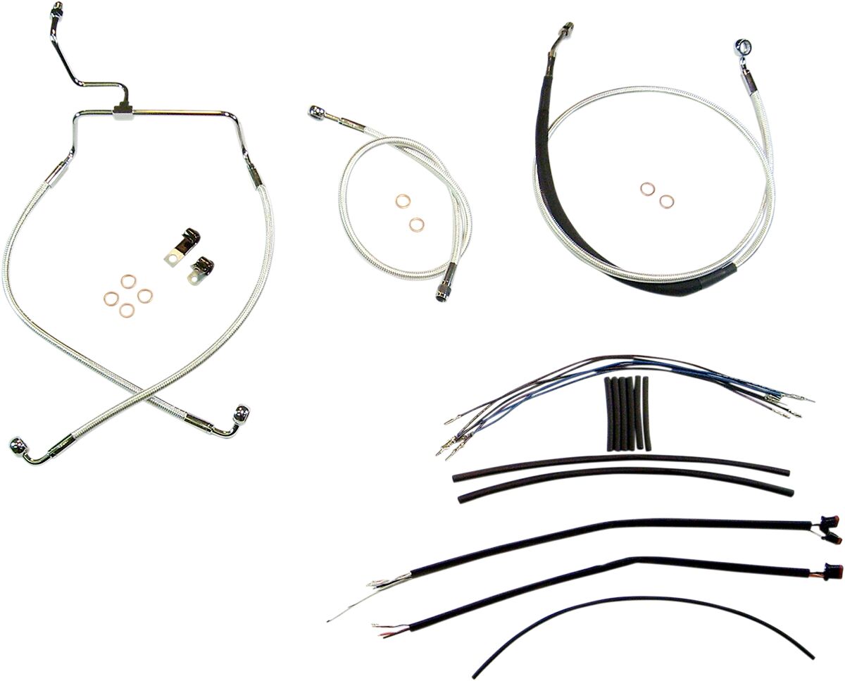 Magnum Shielding Control Cable Kit Sc2 Brake & Clutch Lines Magnum Shielding