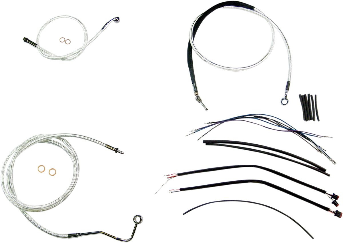 Magnum Shielding Control Cable Kit Sc2 Brake & Clutch Lines Magnum Shielding