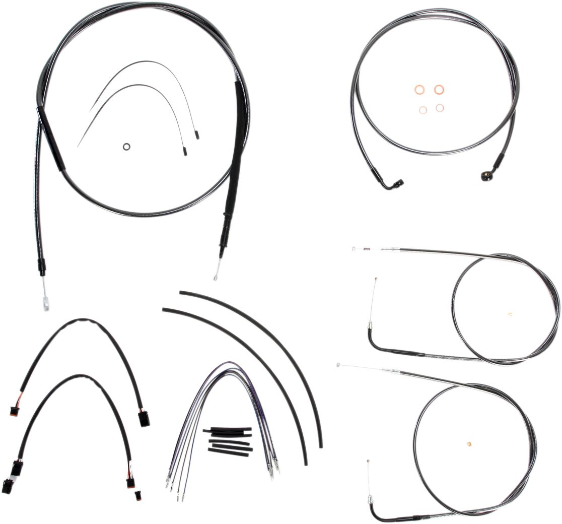 Magnum Shielding Control Cable Kit Bp Brake & Clutch Lines Magnum Shielding