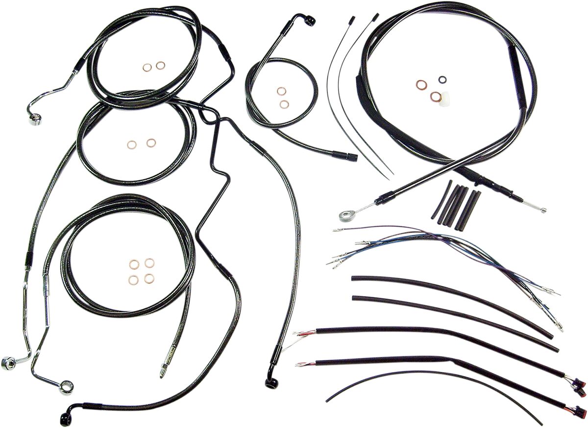 Magnum Shielding Control Cable Kit Bp Brake & Clutch Lines Magnum Shielding