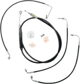La Choppers Cable Kt 15 1714 16 Rk Bk Brake & Clutch Lines La Choppers
