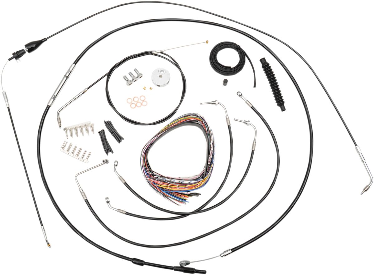 La Choppers Cable Kt Cb 15 17 07 Fl Brake & Clutch Lines La Choppers