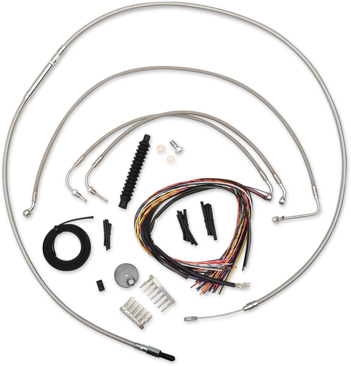 La Choppers Cable Kt C 18 2014 15 Rk Brake & Clutch Lines La Choppers