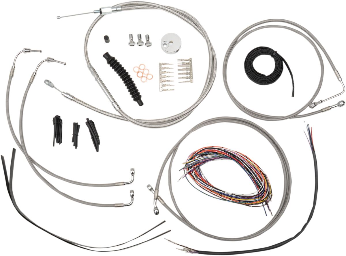 La Choppers Cable Kt C 12 14 Rg Abs Brake & Clutch Lines La Choppers