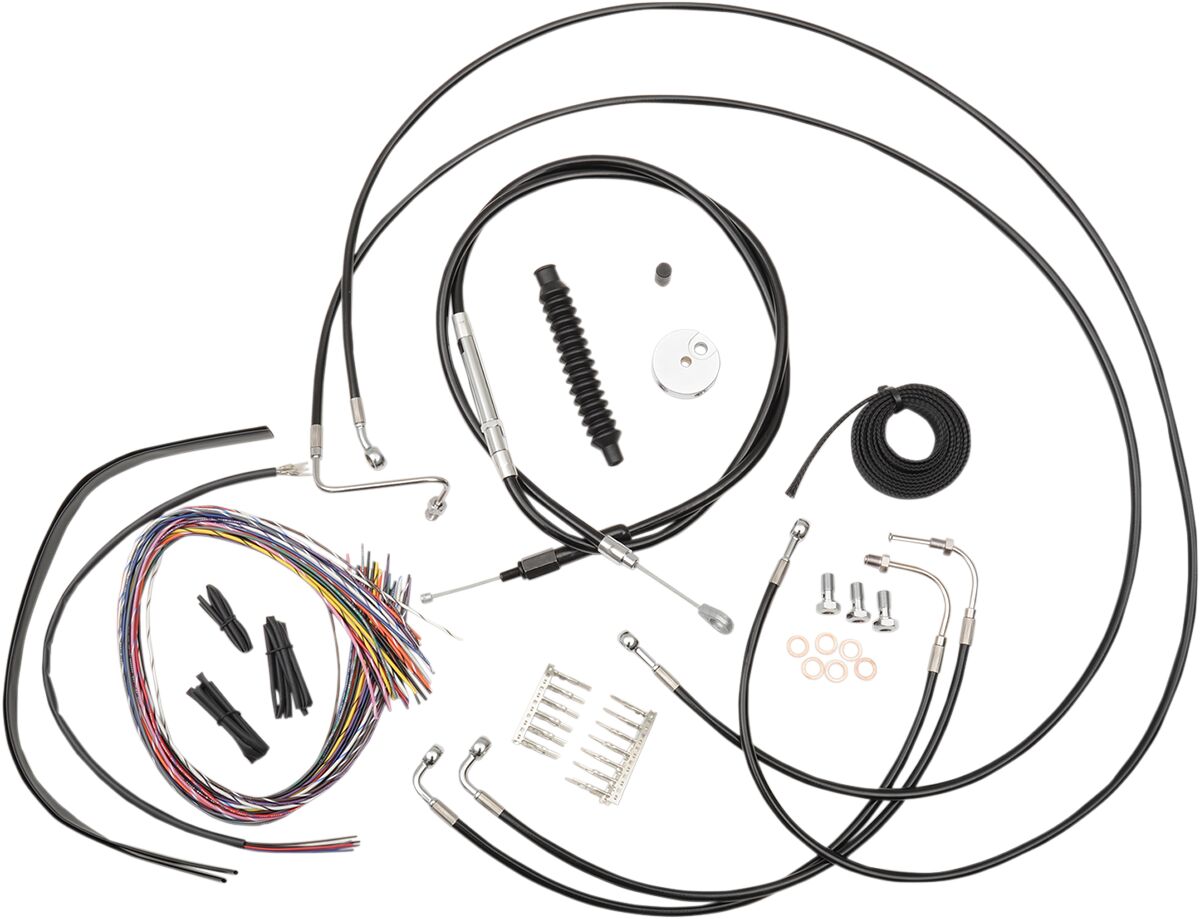 La Choppers Cable Kt Cb 15 17 Rg Abs Brake & Clutch Lines La Choppers