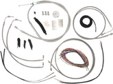 La Choppers Cable Kt C 18 20 Fl Abs Brake & Clutch Lines La Choppers
