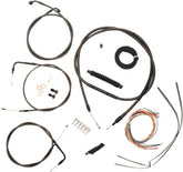 La Choppers Cabl Kt Cm12 1496 06 Flst Brake & Clutch Lines La Choppers