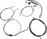 La Choppers Cab Kt Mn12 1496 07 Flhr Brake & Clutch Lines La Choppers