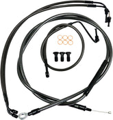 La Choppers Cable Kt Mn 12 1408 13 Fl Brake & Clutch Lines La Choppers